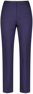 GERRY WEBER Nohavice s pukmi  tmavomodrá