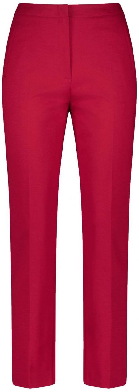 GERRY WEBER Nohavice s pukmi  purpurová