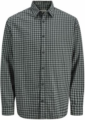 JJ Rebel Košeľa 'JREBINFINTE'  svetlosivá / čierna