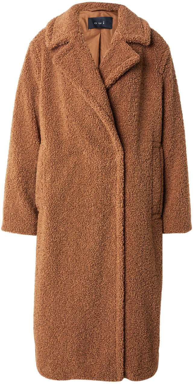 OUI Zimný kabát  sépiová