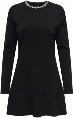 ONLY Pletené šaty 'ONLMilla'  čierna