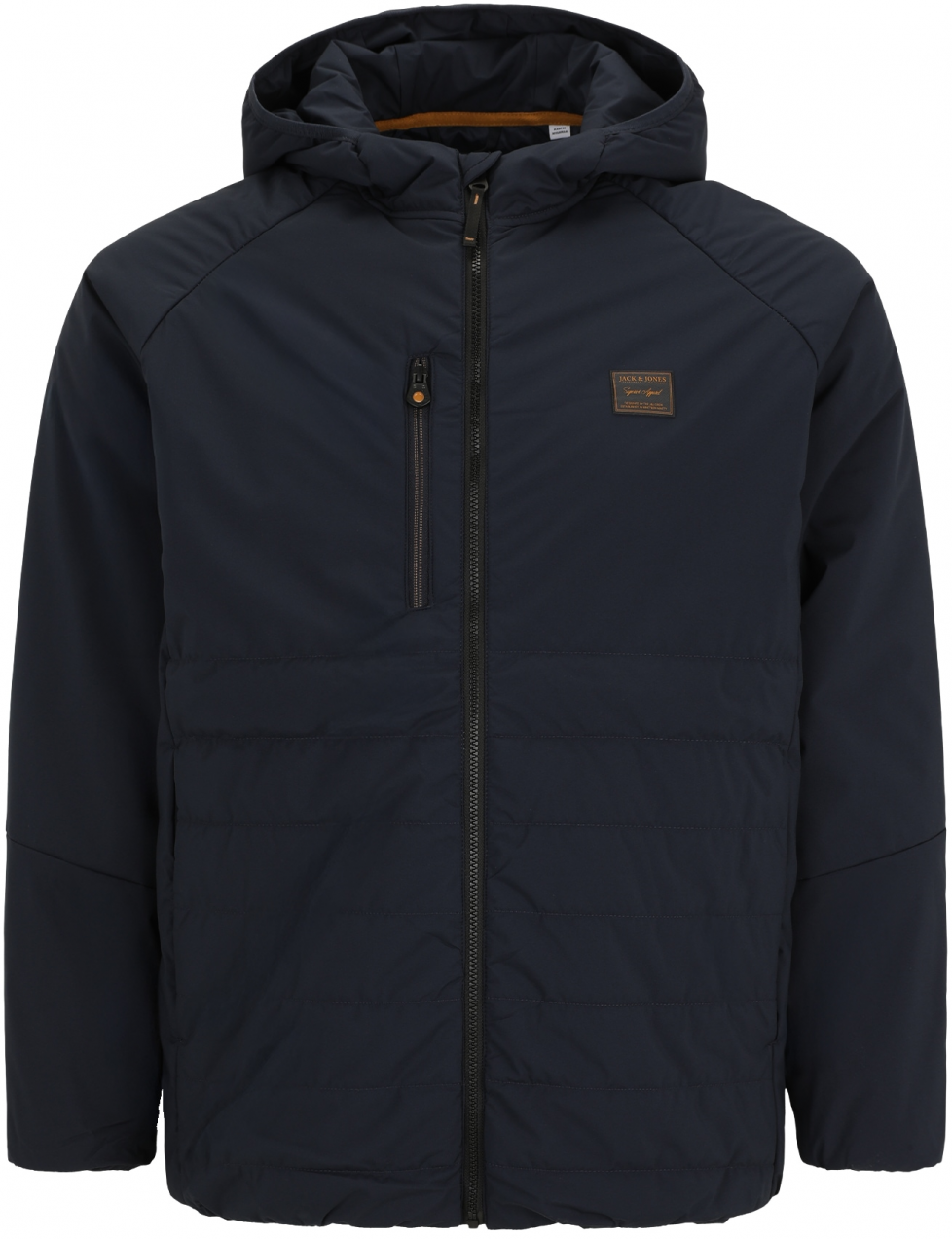 Pánske oblečenie - Pánske kabáty, vetrovky a vesty - Modrá - Jack & Jones Plus Zimná bunda 'JJFINN'  tmavomodrá Jack & Jones Plus Zimná bunda 'JJFINN'  tmavomodrá