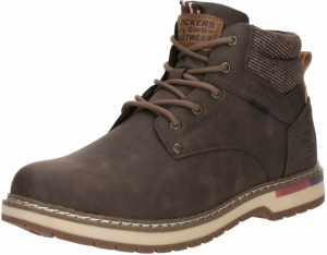 Dockers by Gerli Šnurovacie čižmy  karamelová / čokoládová / šedobiela