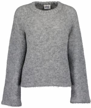 BLUE SEVEN Sveter  sivá melírovaná