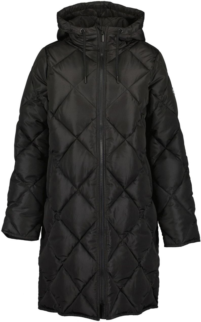 BLUE SEVEN Prechodný kabát  čierna