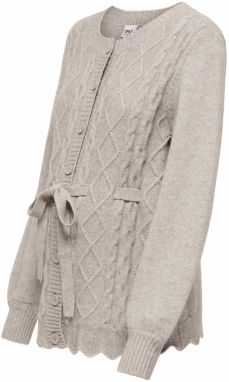 Only Maternity Kardigán 'OLMKALLU'  sivá