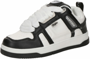 BUFFALO Nízke tenisky 'AZALIA'  čierna / biela