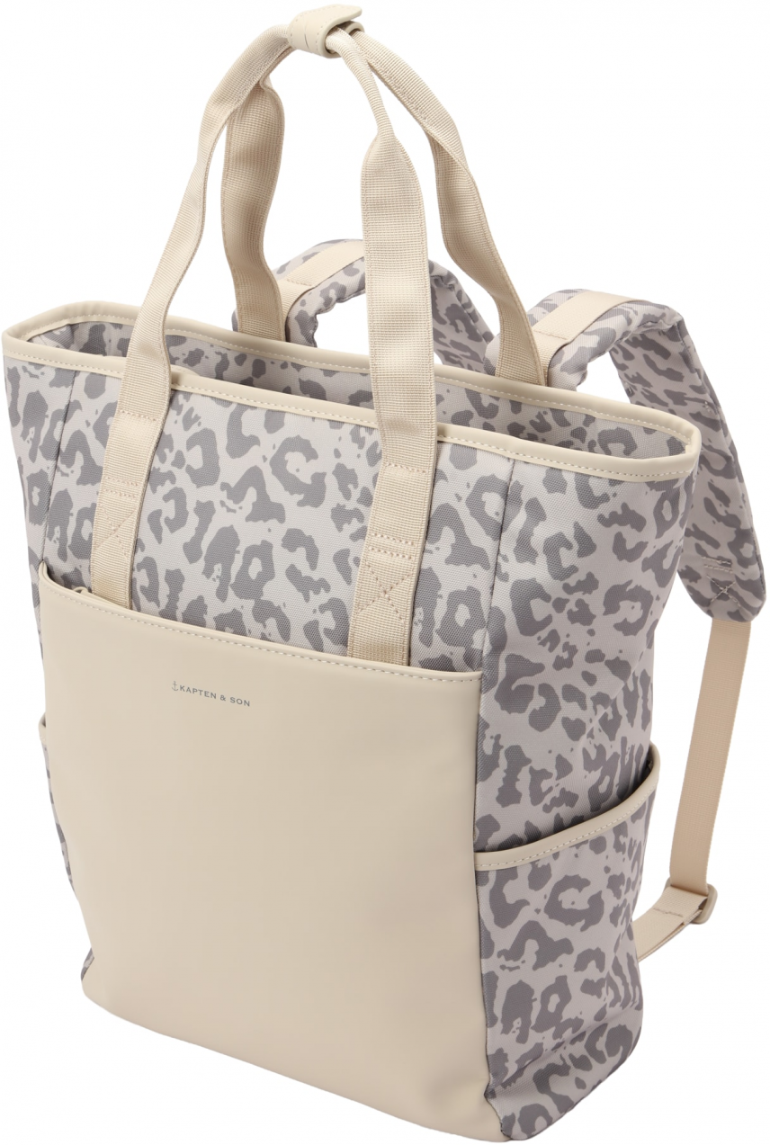 Kapten & Son Batoh 'Lindby'  krémová / tmavobéžová