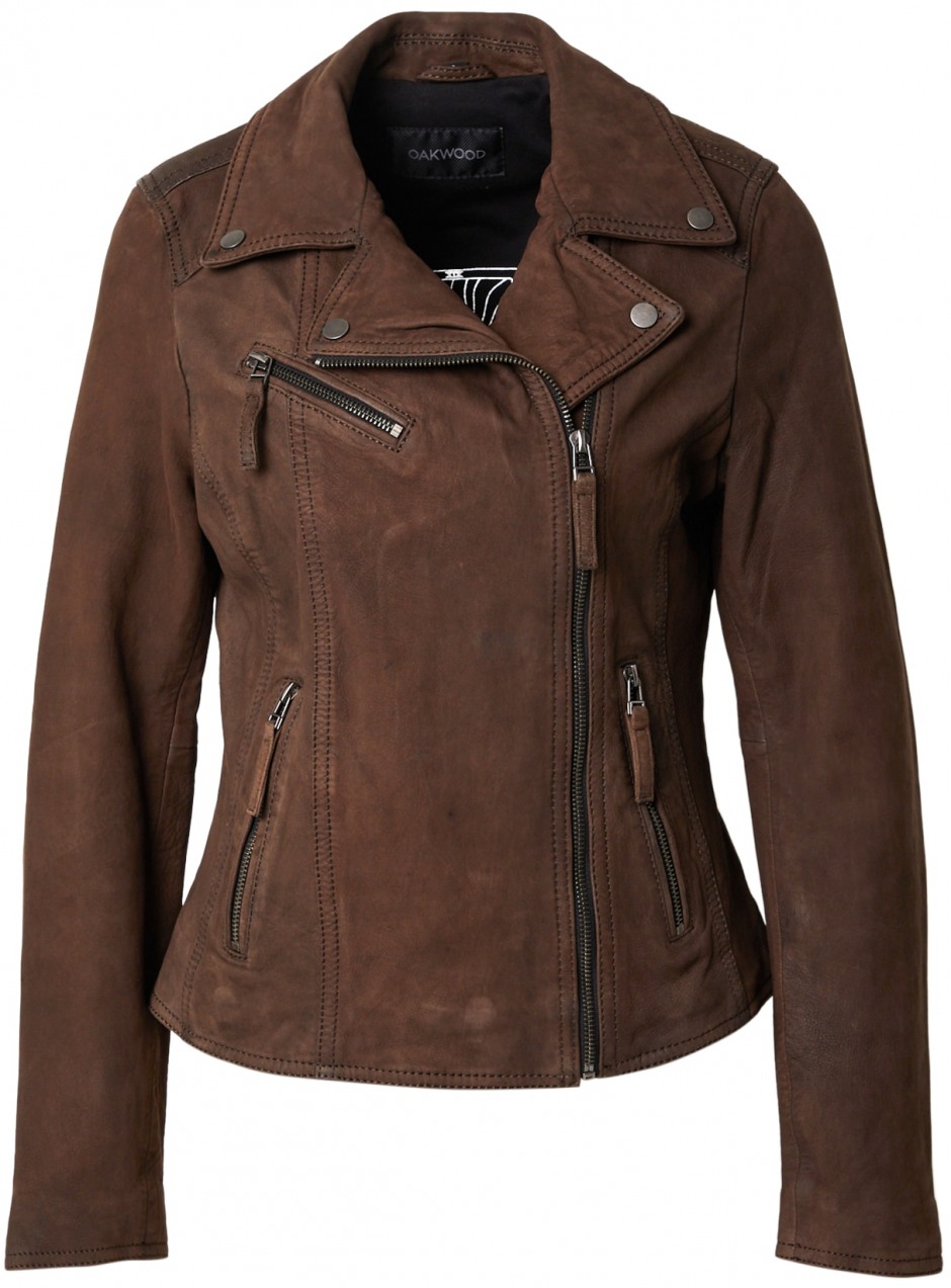 OAKWOOD Prechodná bunda 'CLIPS'  hnedá