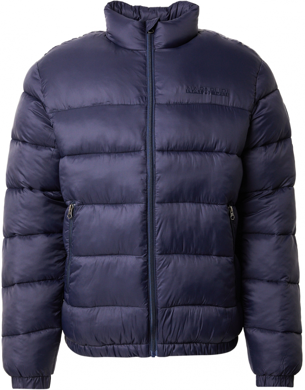 NAPAPIJRI Zimná bunda 'ARNEL STAND'  námornícka modrá / biela