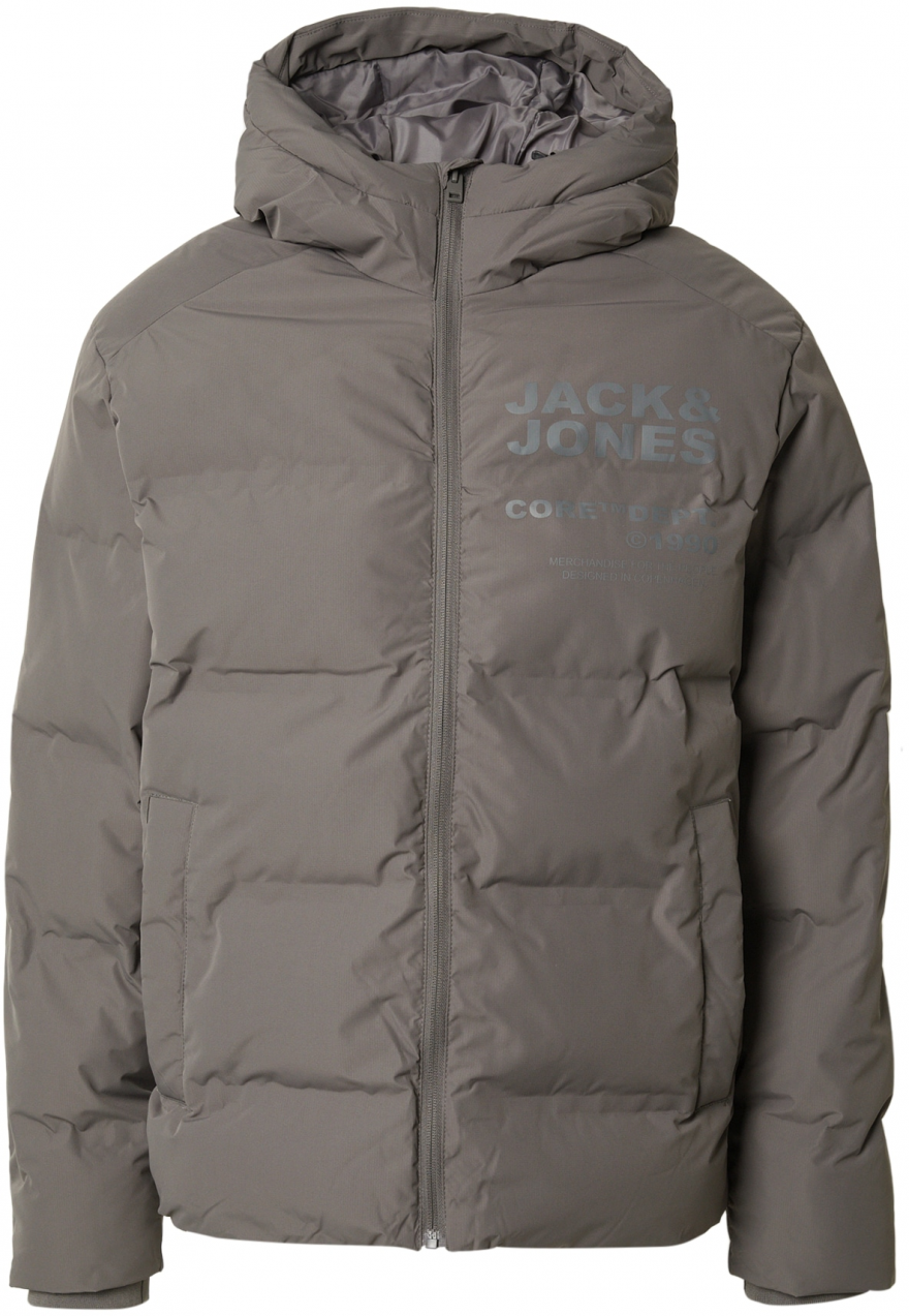 JACK & JONES Zimná bunda 'JCOBOSTON'  sivá