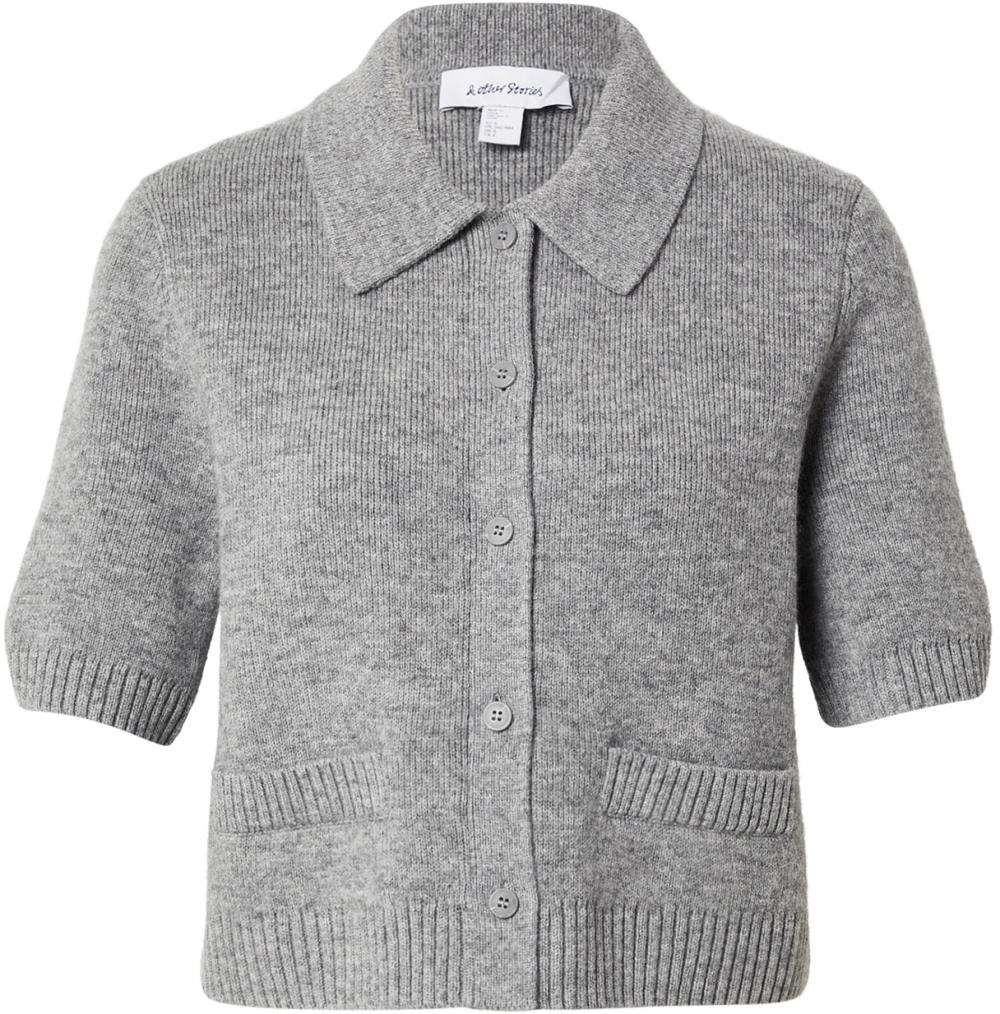 & Other Stories Kardigán  sivá melírovaná