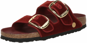 BIRKENSTOCK Šľapky 'Arizona'  tmavočervená