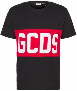 GCDS Tričko  červená / čierna / biela