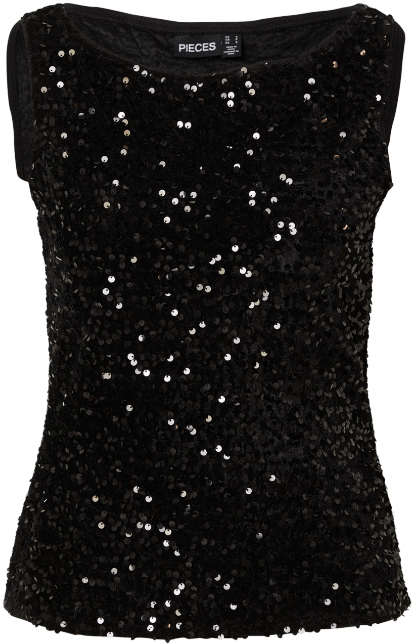 PIECES Top 'PCKAM'  čierna