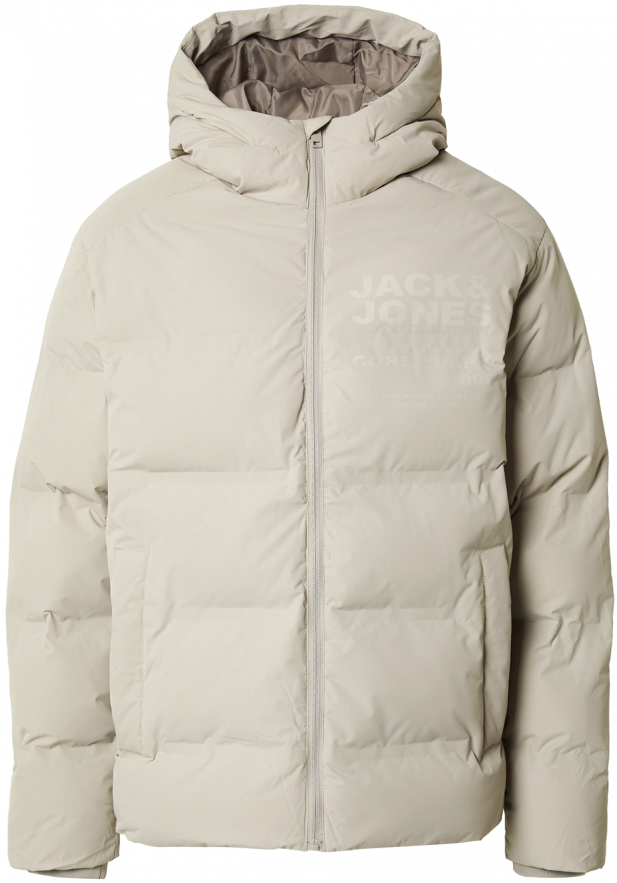 JACK & JONES Zimná bunda 'JCOBOSTON'  svetlosivá