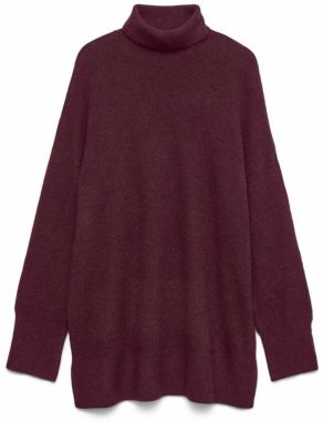 VERO MODA Sveter 'VMAQUARIUS'  vínovo červená