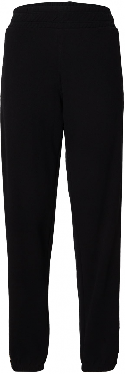 DKNY Performance Športové nohavice  béžová / čierna