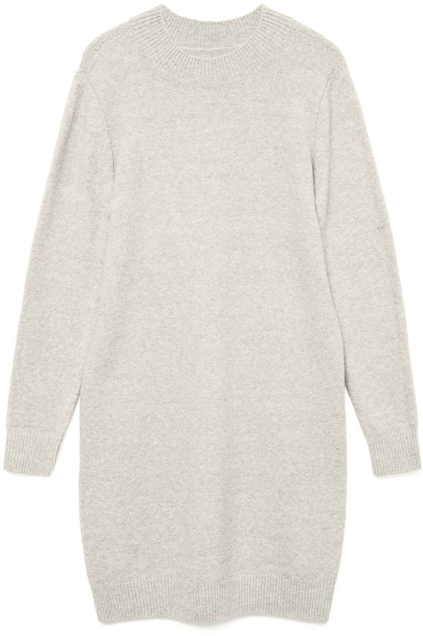 Vero Moda Curve Pletené šaty 'VMCBOOM'  béžová melírovaná