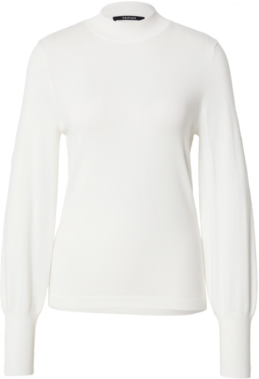 TAIFUN Sveter  biela