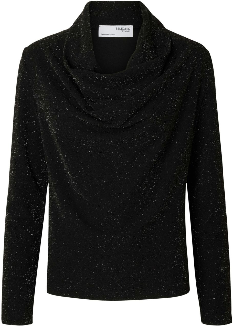 SELECTED Tričko 'SLFSANDRA'  čierna