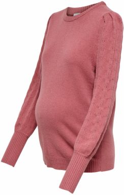 Only Maternity Sveter 'OLMMatti'  rosé