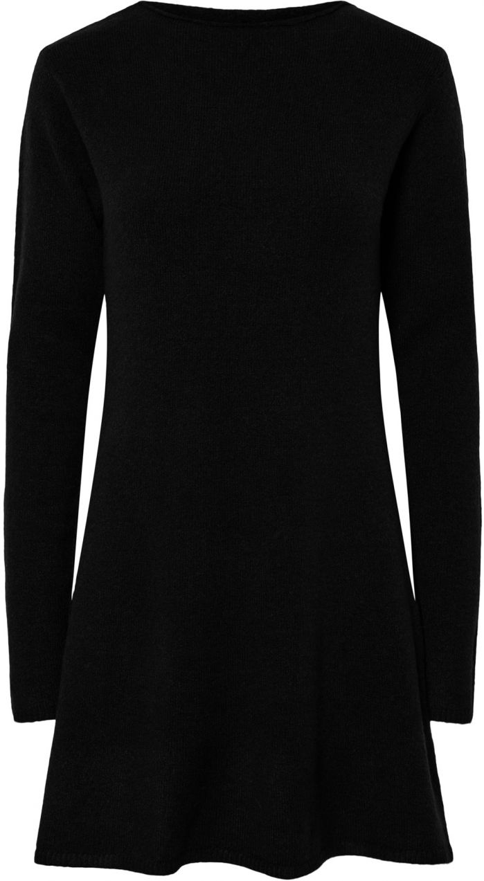 PIECES Pletené šaty 'PCJunna'  čierna