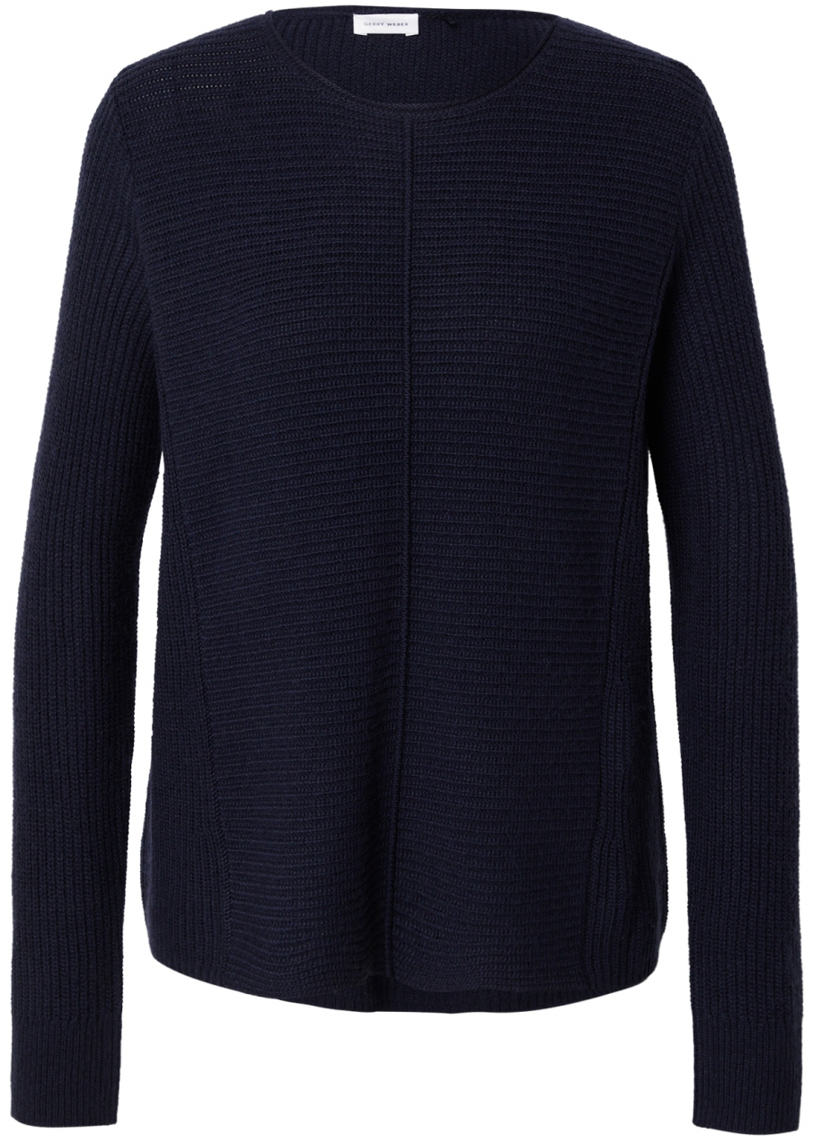 GERRY WEBER Sveter  tmavomodrá