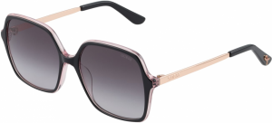 GUESS Slnečné okuliare  zlatá / čierna