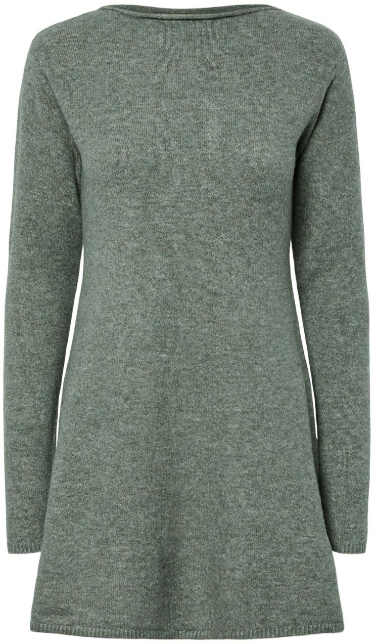 PIECES Pletené šaty 'PCJUNNA'  zelená melírovaná