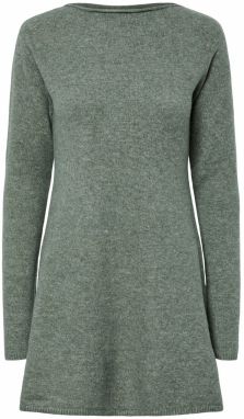 PIECES Pletené šaty 'PCJUNNA'  zelená melírovaná