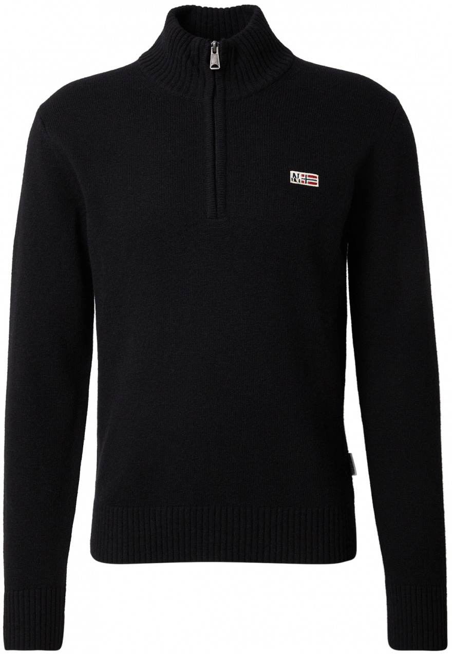 NAPAPIJRI Sveter 'DIDIER'  nebielená / námornícka modrá / červená / čierna