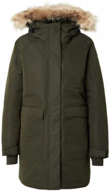 COLUMBIA Outdoorový kabát 'Little Si II'  zelená / biela