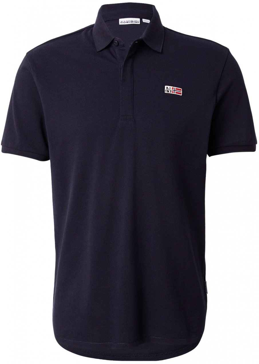 NAPAPIJRI Tričko 'EVAN'  červená / čierna / biela