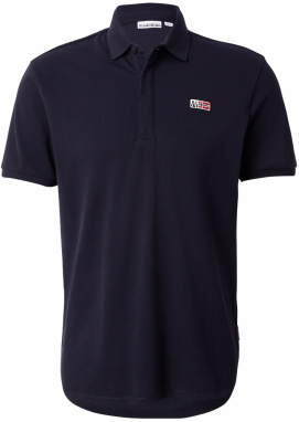 NAPAPIJRI Tričko 'EVAN'  červená / čierna / biela