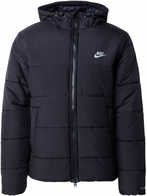 Nike Sportswear Zimná bunda  čierna / biela