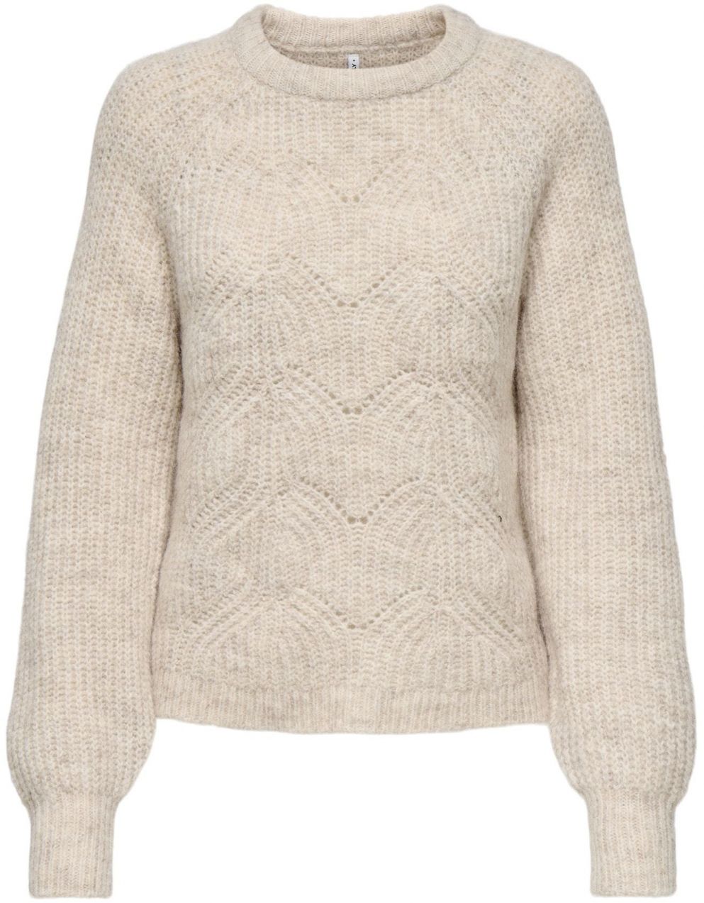 ONLY Sveter 'ONLGILA'  sivobéžová