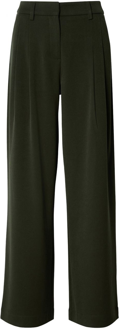 MSCH COPENHAGEN Plisované nohavice 'Henrika'  jedľová