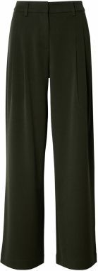 MSCH COPENHAGEN Plisované nohavice 'Henrika'  jedľová