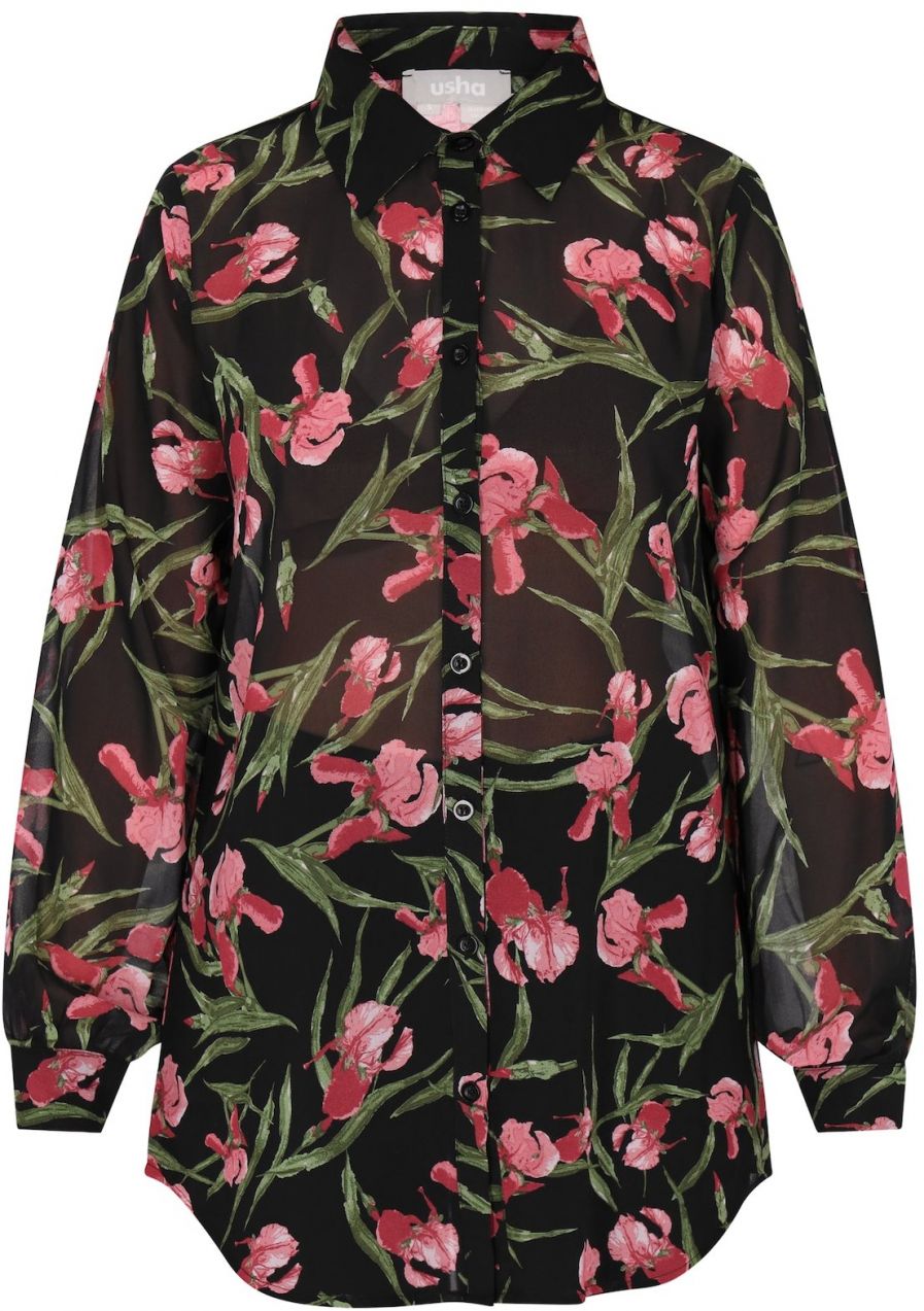 Usha Blúzka  zmiešané farby / čierna