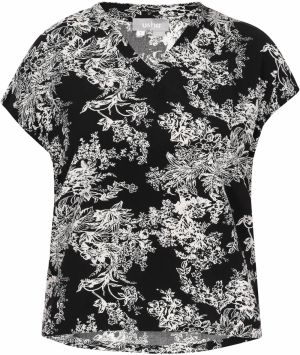 Usha Blúzka  čierna / biela