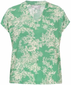 Usha Blúzka  svetlobéžová / zelená