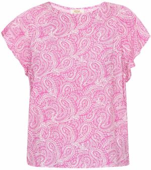 usha FESTIVAL Blúzka  ružová / biela