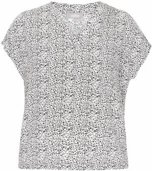 Usha Blúzka  čierna / biela