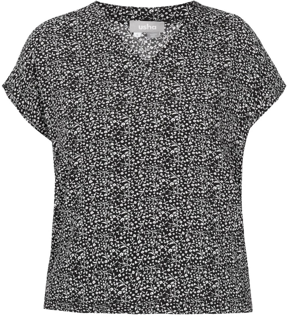 Usha Blúzka  čierna / biela