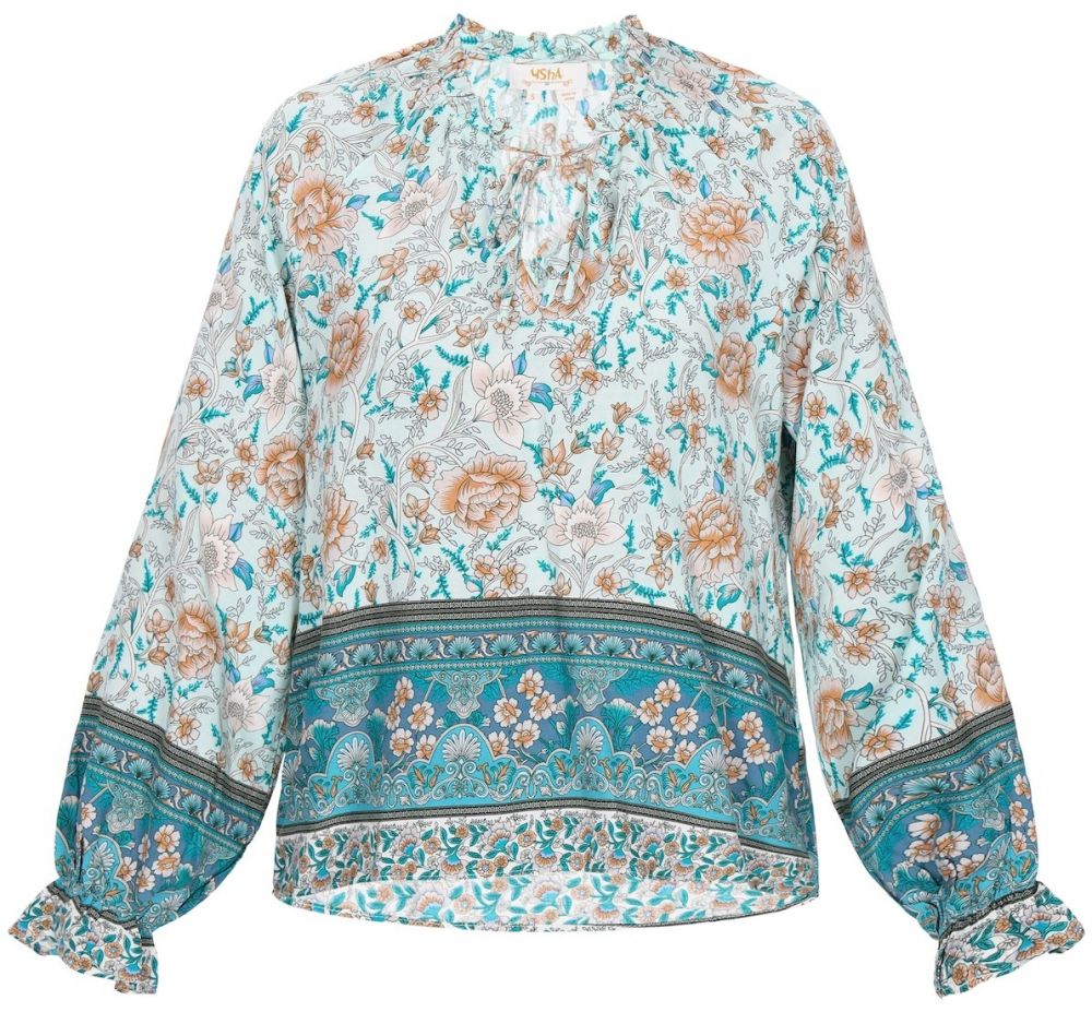 usha FESTIVAL Blúzka  vodová / zmiešané farby