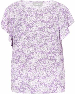 Usha Blúzka  fialová / biela