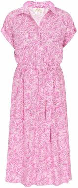 usha FESTIVAL Košeľové šaty  ružová / biela