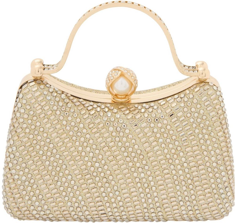 faina Listová kabelka  zlatá