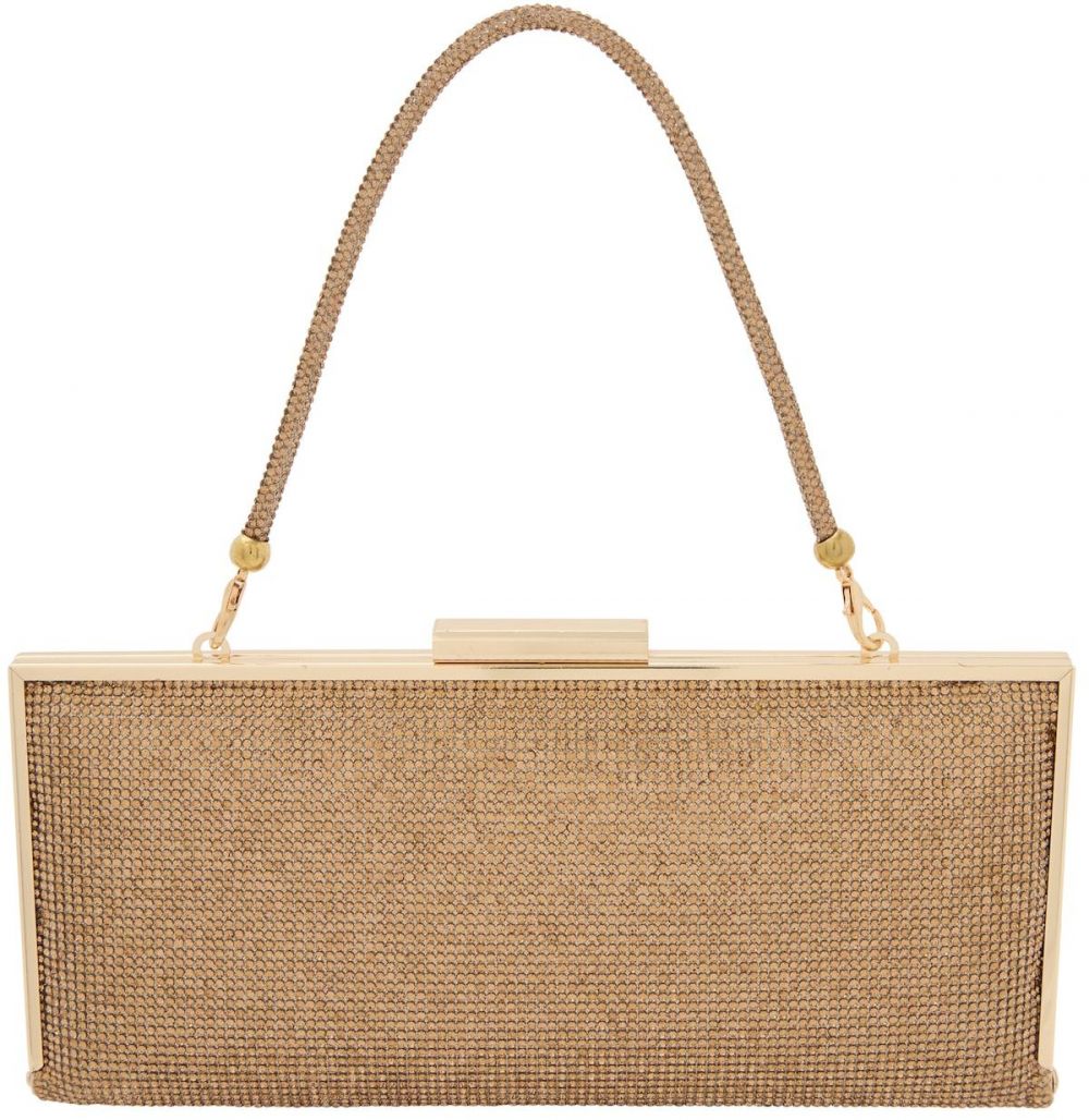faina Listová kabelka  zlatá